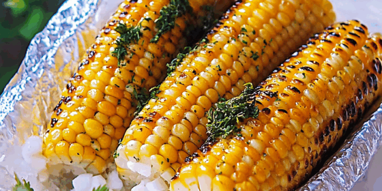 Grilled Herbed Corn on the Cob Recipe