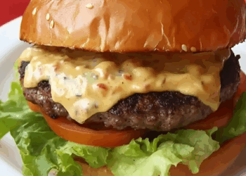 Tex-Mex Burger with Cajun Mayo Recipe 1 Tex-Mex Burger with Cajun Mayo Recipe