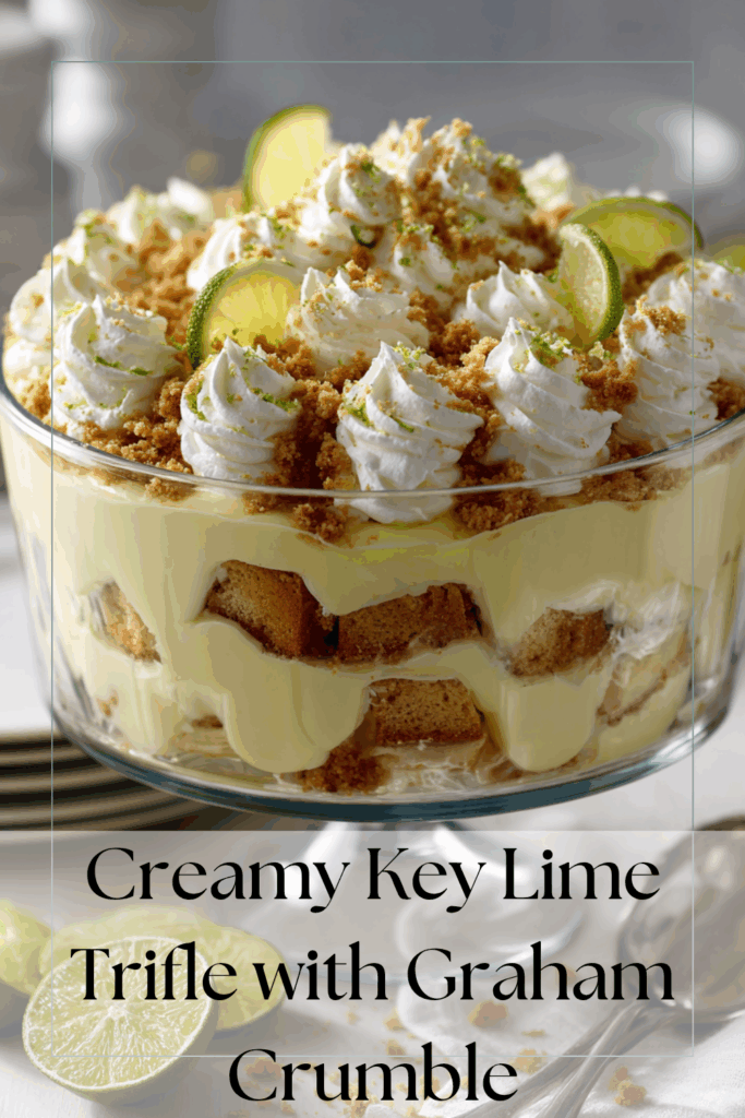 Creamy Key Lime Trifle with Graham Crumble Recipe 5 106